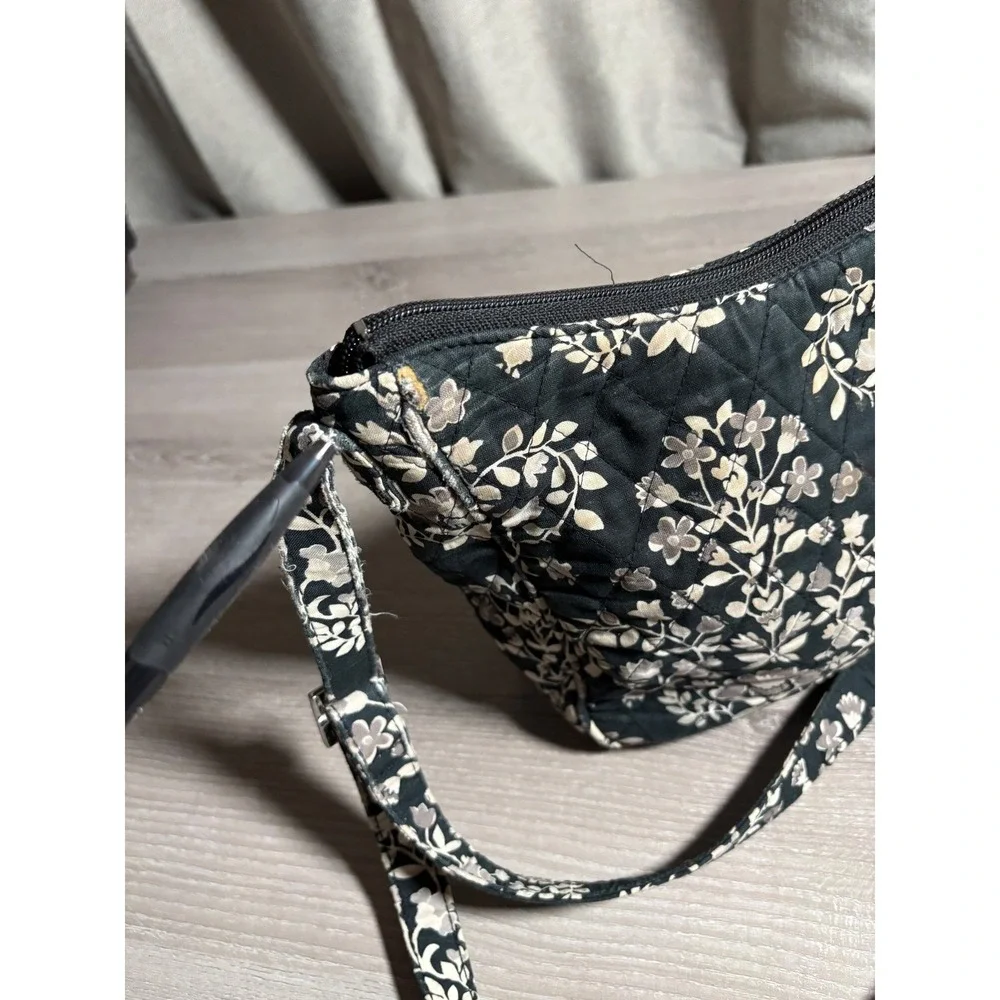 Vera Bradley Crossbody Bag Floral Quilted Cotton Adjustable Strap Small Festival